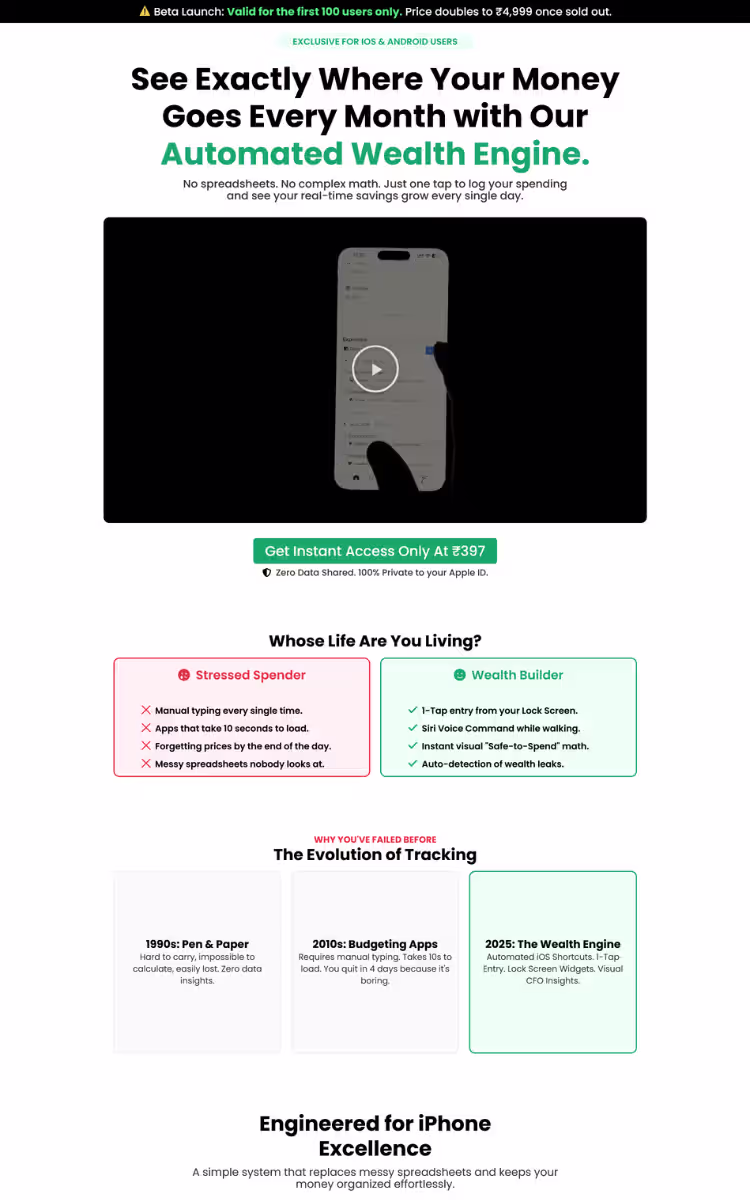 Ace Consultancy Landing Page